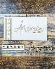 Load image into Gallery viewer, America est 1776 Sign Kit
