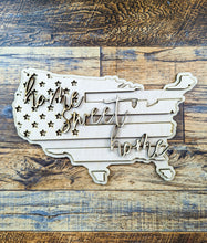 Load image into Gallery viewer, America with Flag Sign Kit
