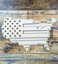 Load image into Gallery viewer, America with Flag Sign Kit
