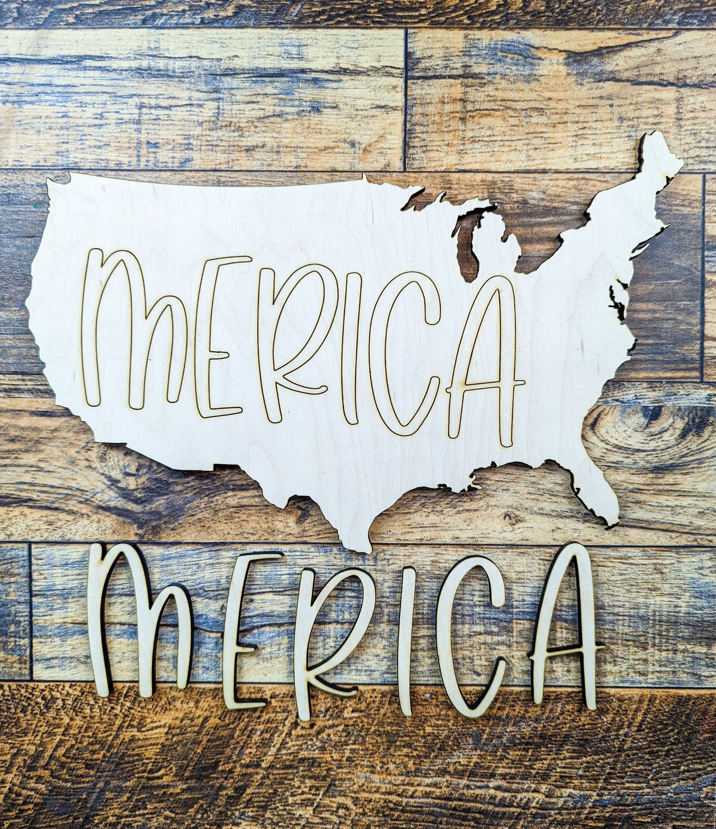 America - 'Merica Sign