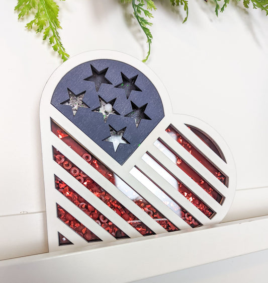 Patriotic Shaker Sign Kit