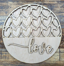 Load image into Gallery viewer, Love Hearts Sign Kit
