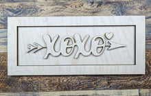 Load image into Gallery viewer, XOXO Heart Sign Kit
