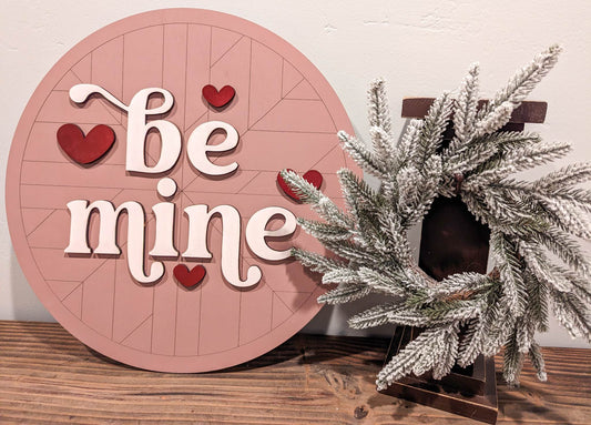 Be Mine Boho Chic Sign Kit