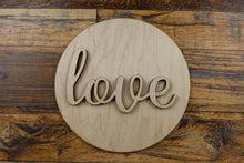 Load image into Gallery viewer, Love Cursive Sign Kit

