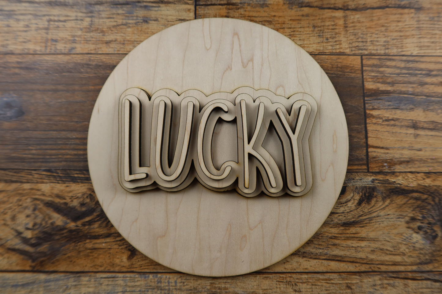 Lucky Layered Sign Kit