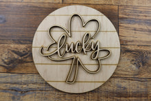 Load image into Gallery viewer, Lucky Clover Circle Sign Kit
