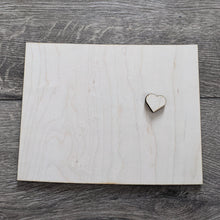 Load image into Gallery viewer, US State Sign with Heart (Unfinished)
