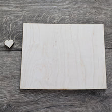 Load image into Gallery viewer, US State Sign with Heart (Unfinished)
