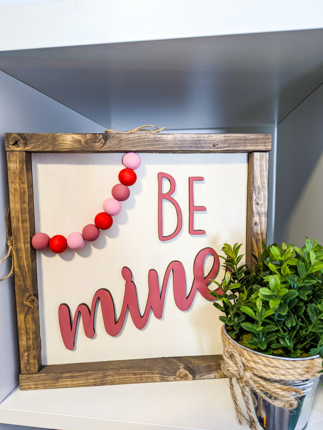 Be Mine Beaded Sign Kit