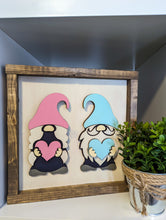 Load image into Gallery viewer, Gnome Valentine's Couple Sign Kit
