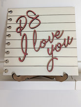 Load image into Gallery viewer, P.S. I love you Sign Kit
