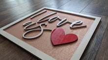 Load image into Gallery viewer, I love us heart sign kit
