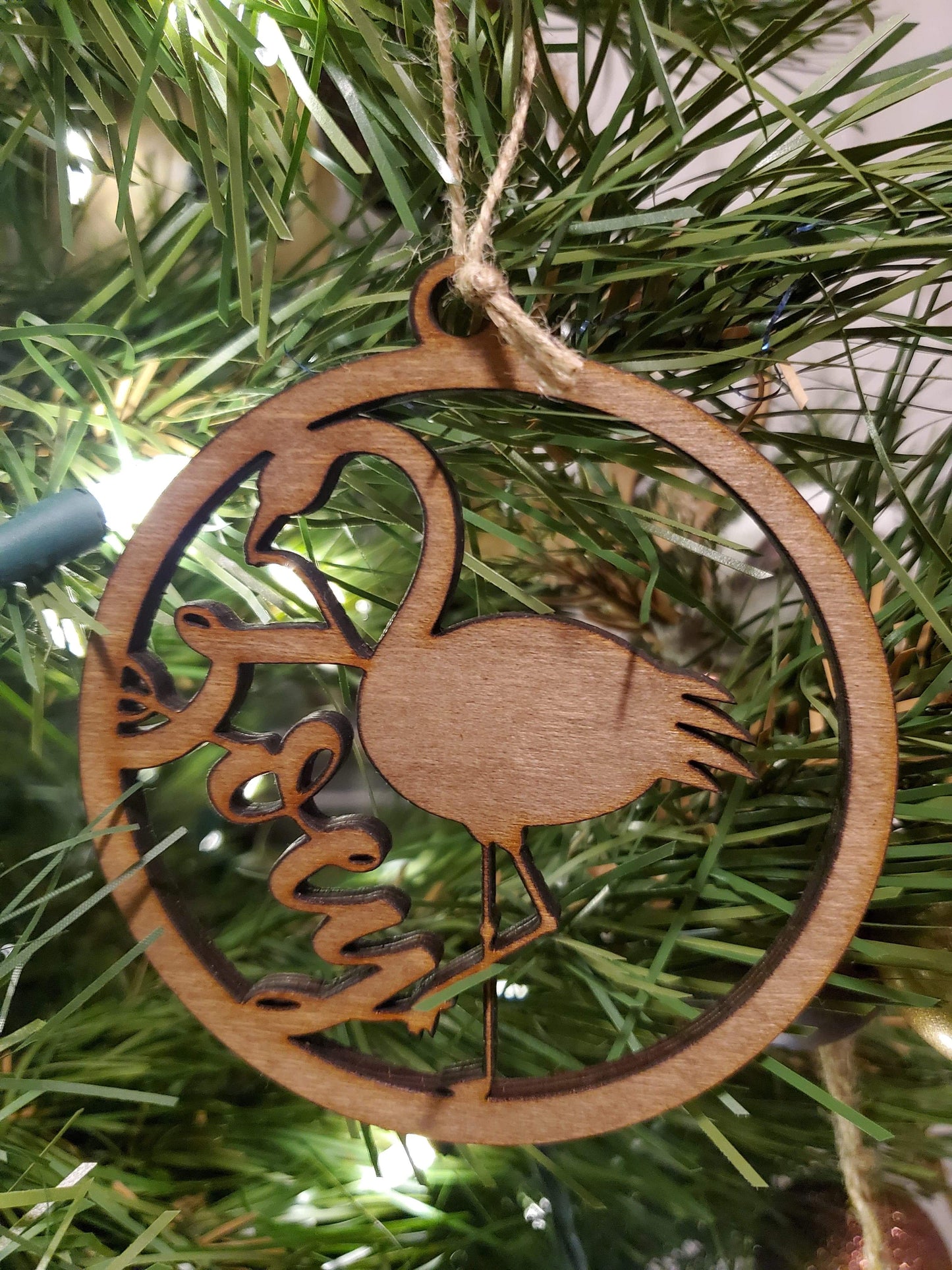 Personalized Wooden Christmas Ornaments with First Name