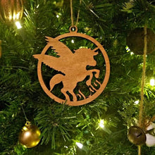 Load image into Gallery viewer, Personalized Wooden Christmas Ornaments with First Name

